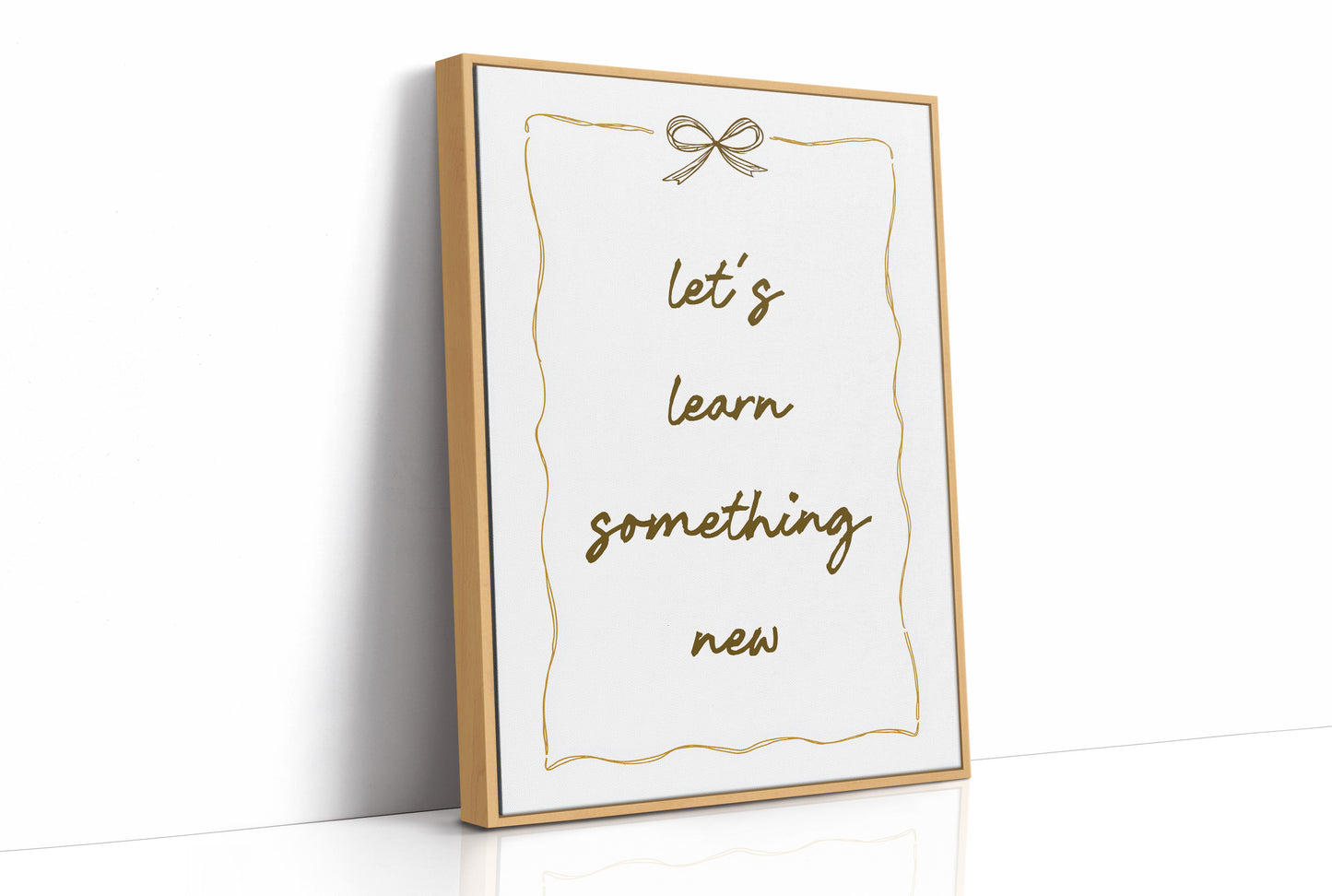Lets Learn Something New