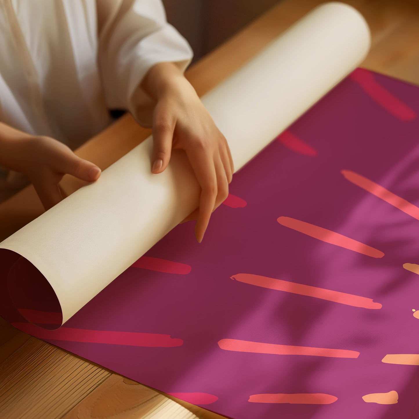 Magenta Skies Break Into Gold