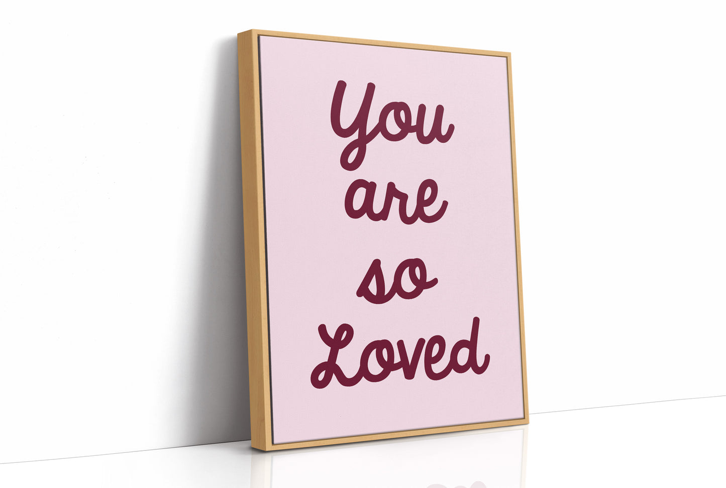 Loved in Cursive
