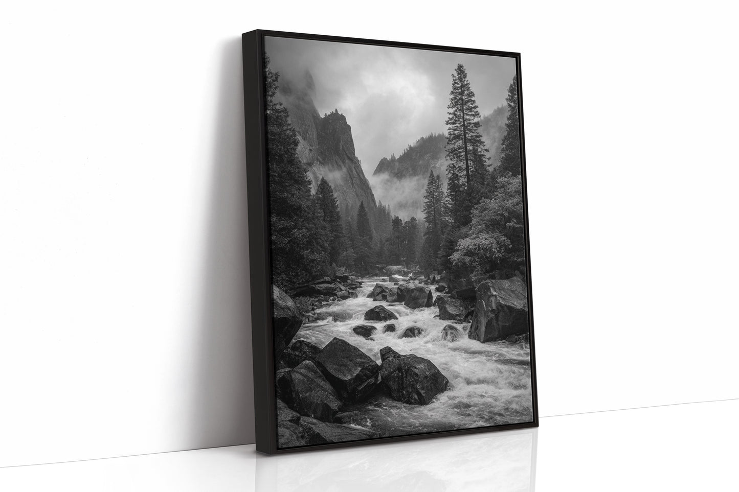 Veils of Mist Over Ancient Stones