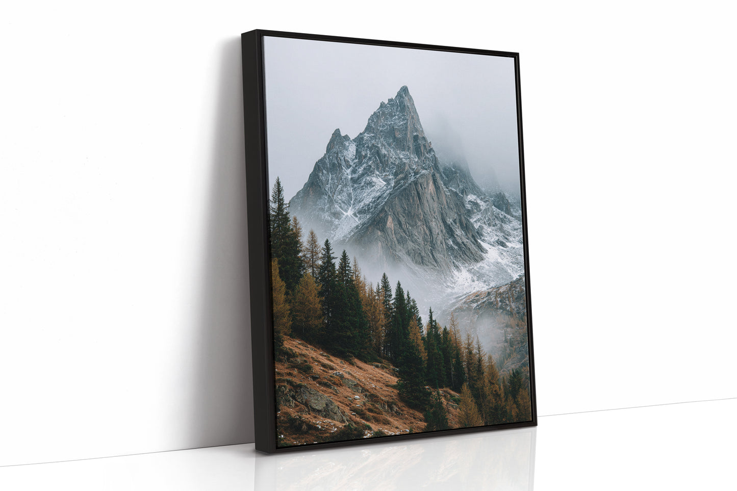 Where Peaks Greet the Clouds