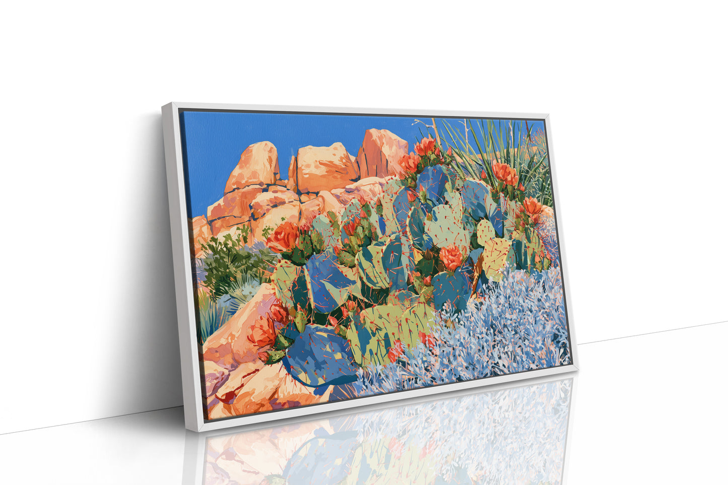 Prickly Pear in Full Fire