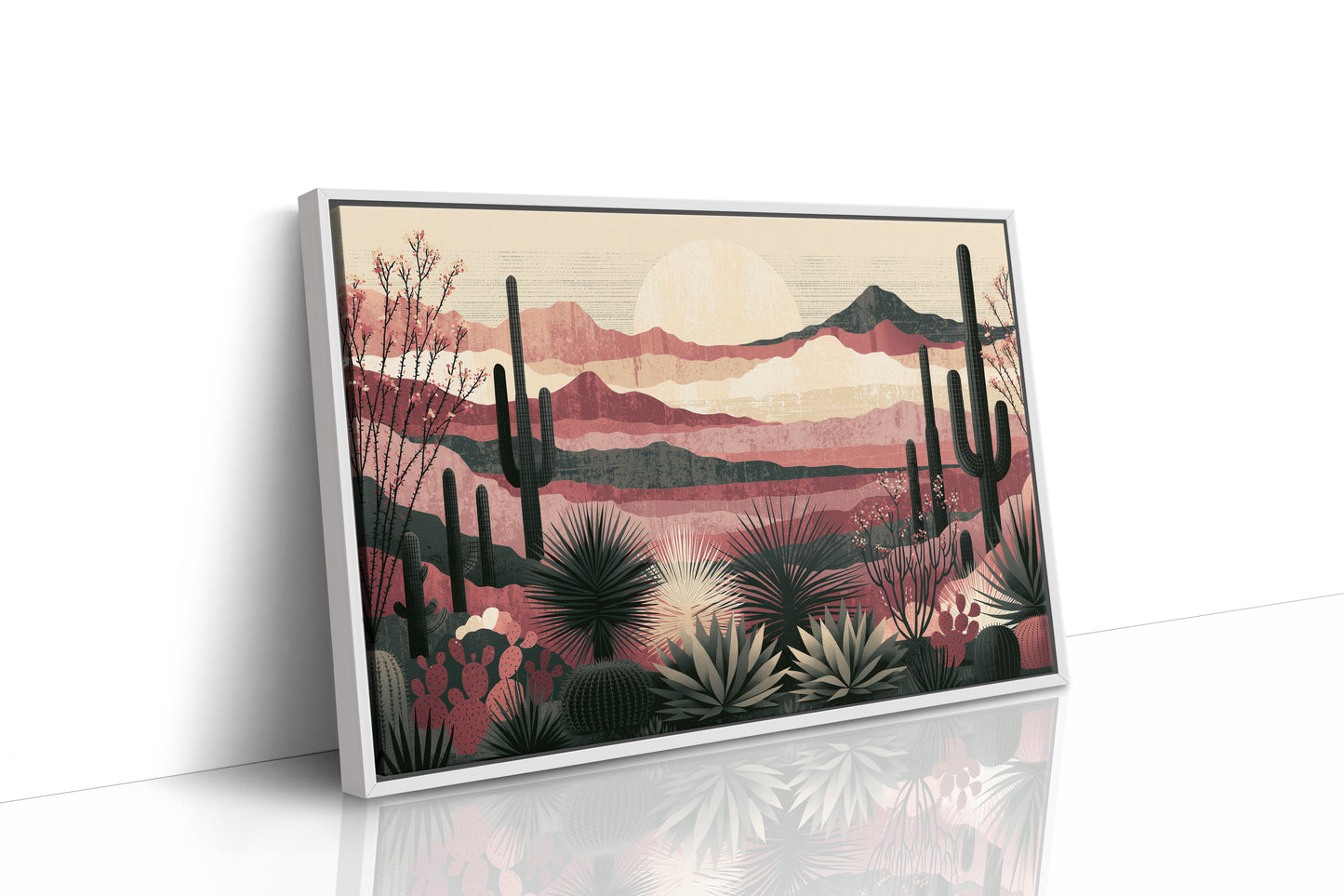 Rose Dusk Desert Bloom