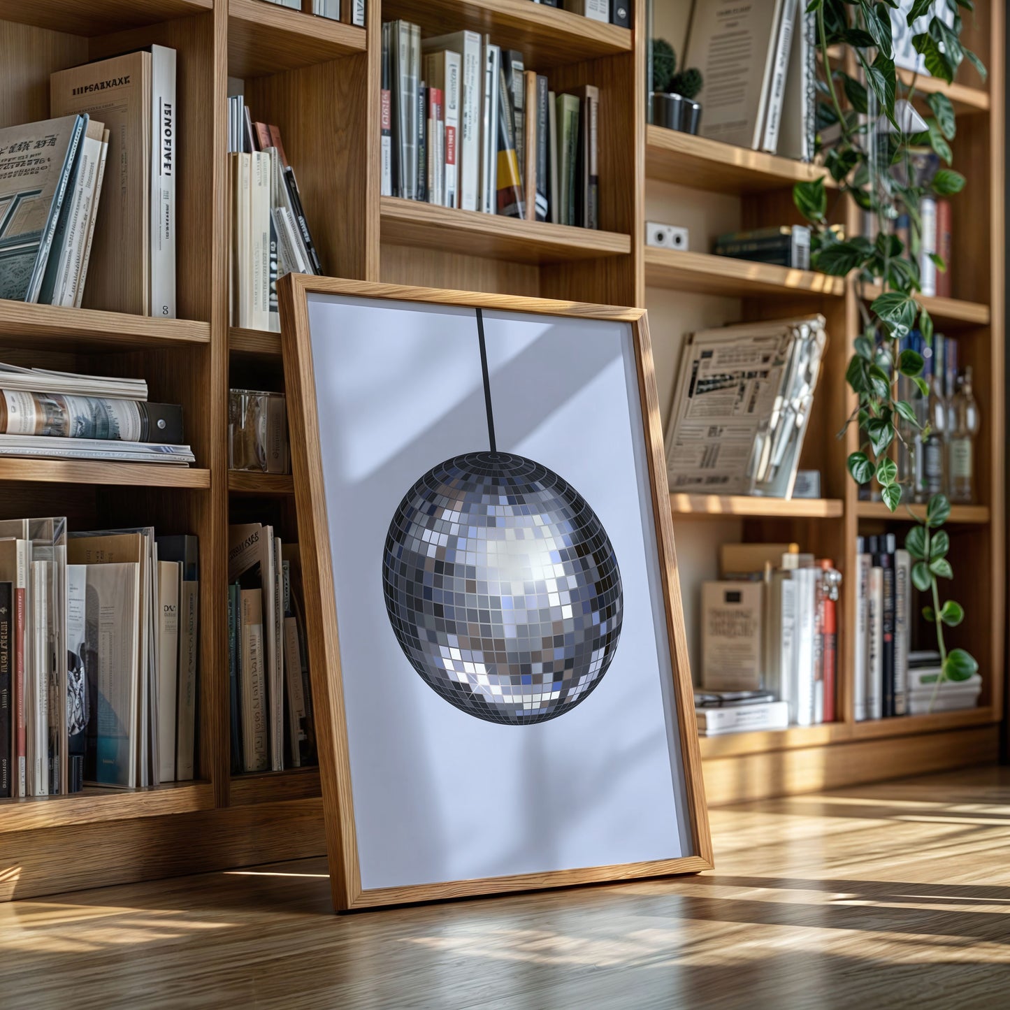 Moonlight Spins Silver Into Dance