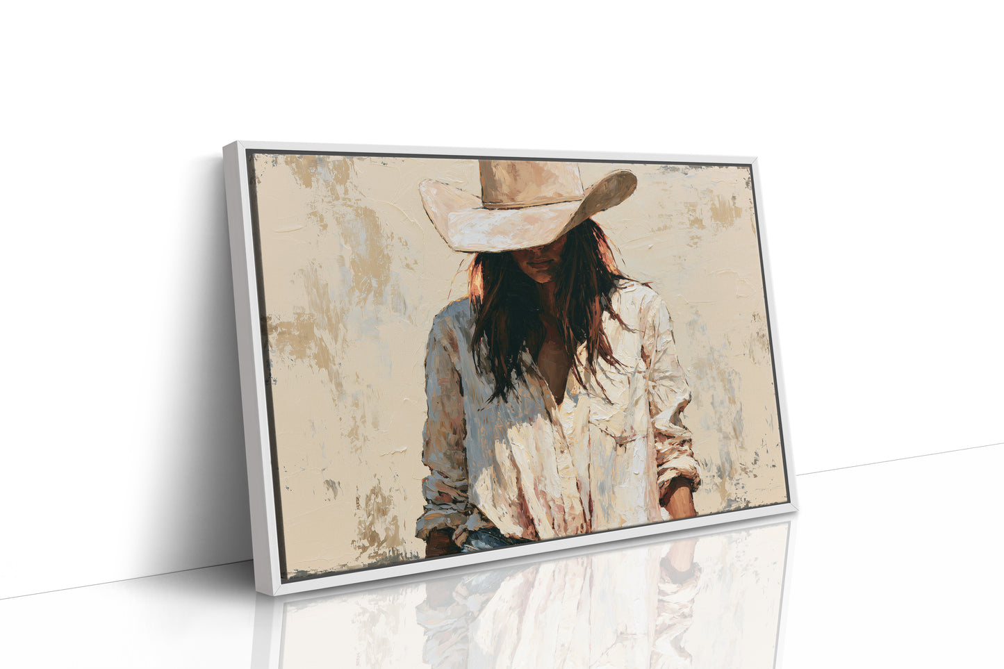 Cowgirl in Cream and Shadow