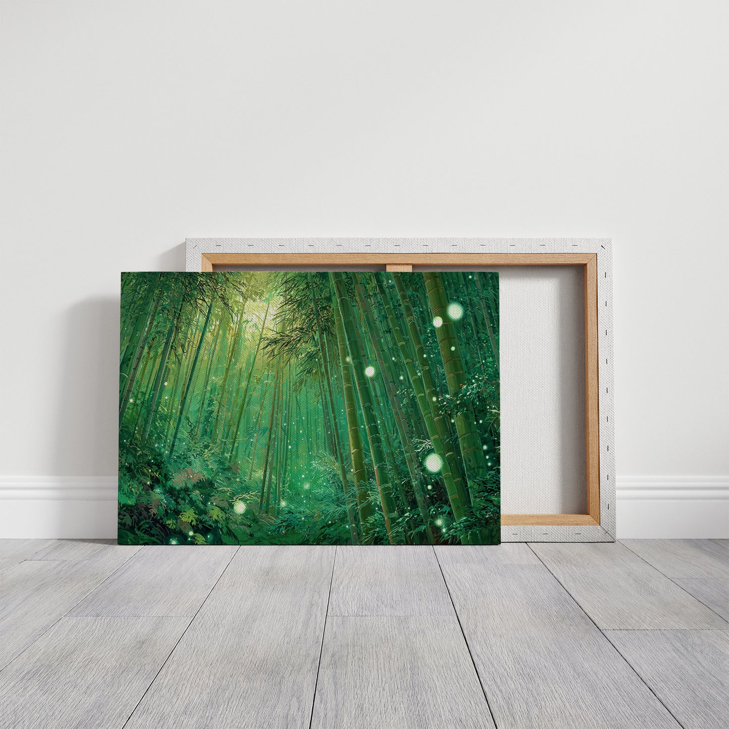 Fireflies Dance Through Bamboo Forest