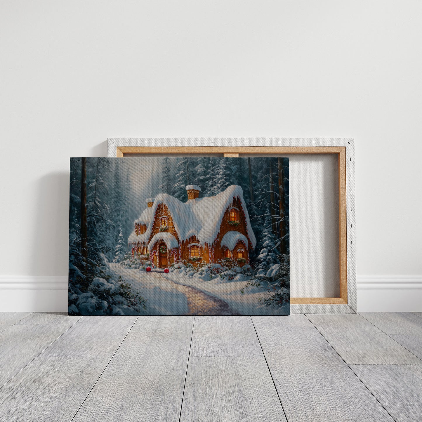 Gingerbread Dreams In Winter Woods
