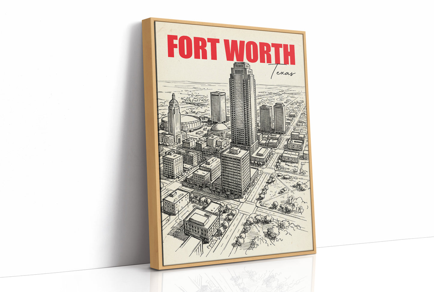Fort Worth in Red Ink