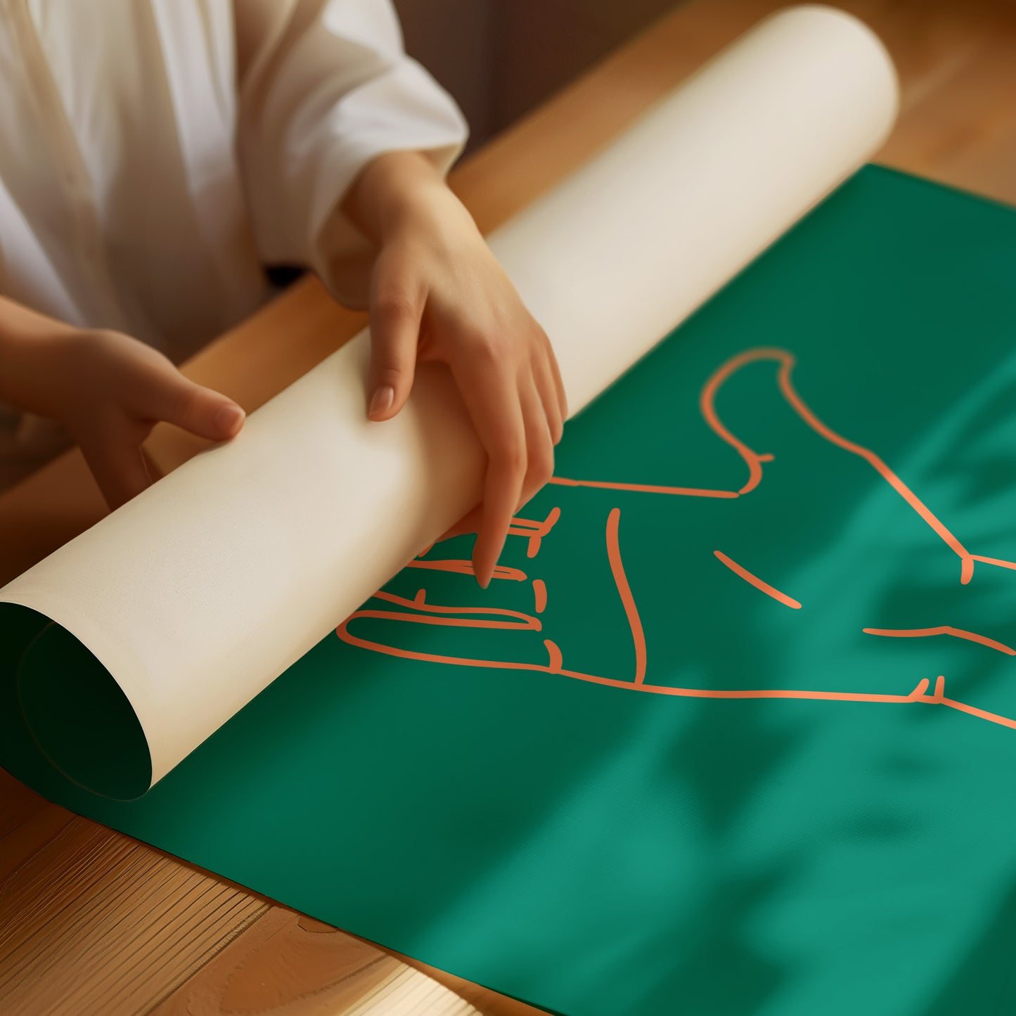 Coral Lines Trace Ancient Stories