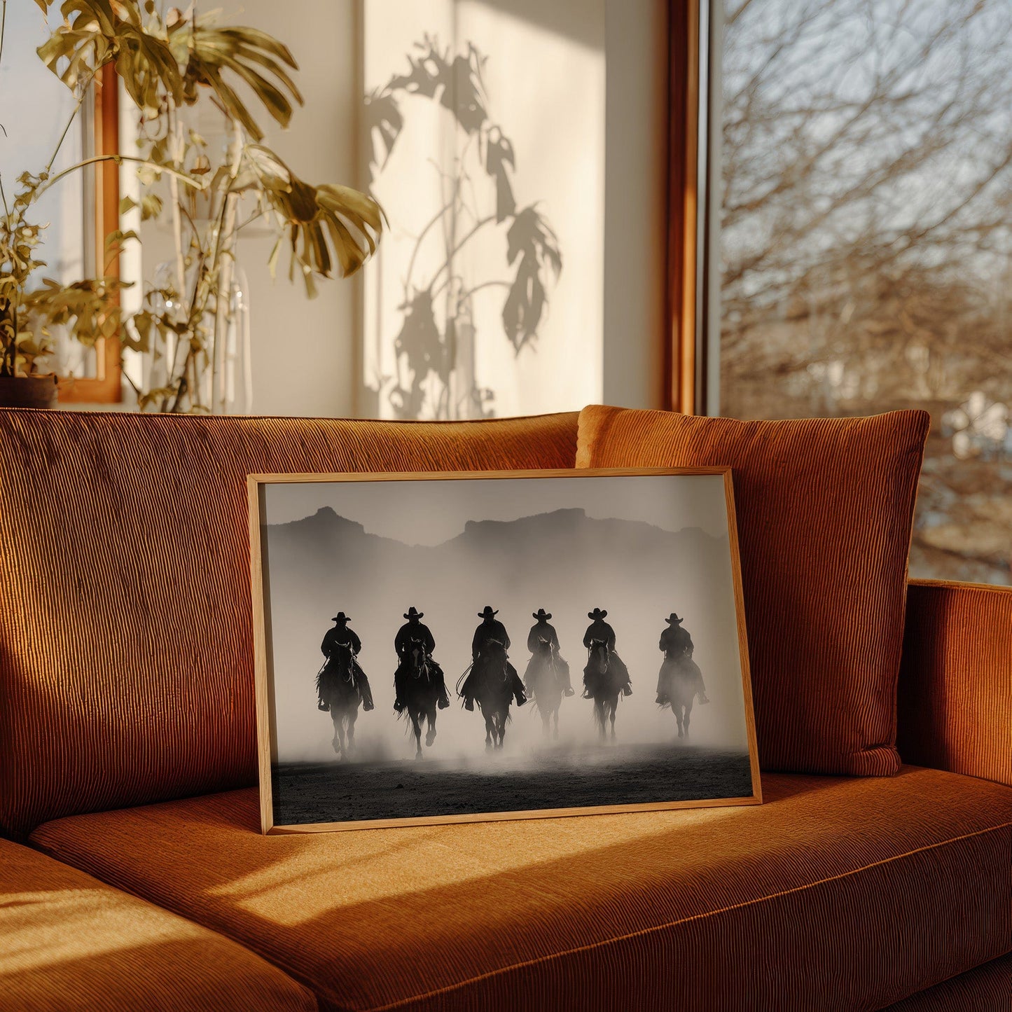 Dawn Riders Chase Mountain Mist