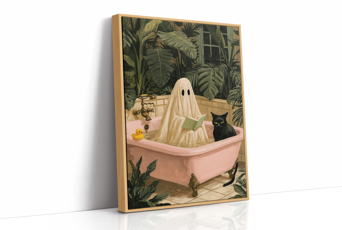 Bath, Book, and Uninvited Company