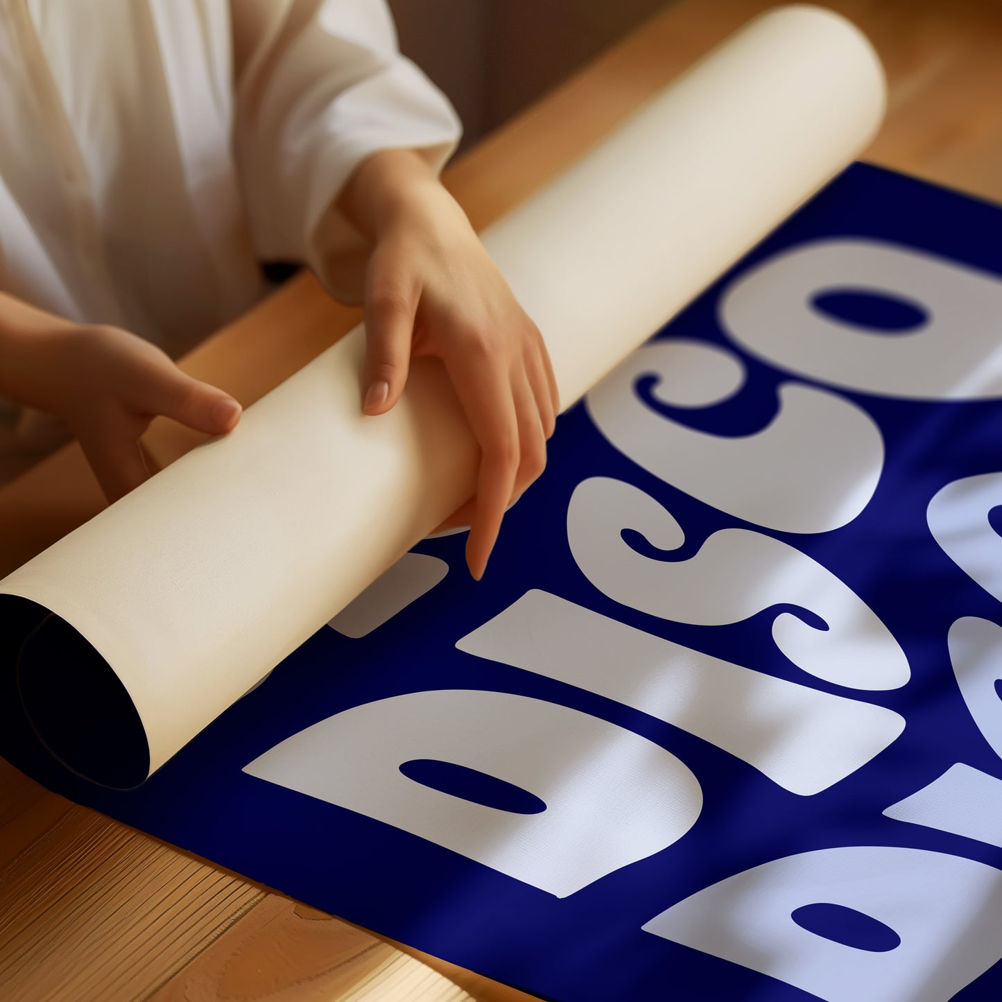 Midnight Grooves Dance Electric Blue