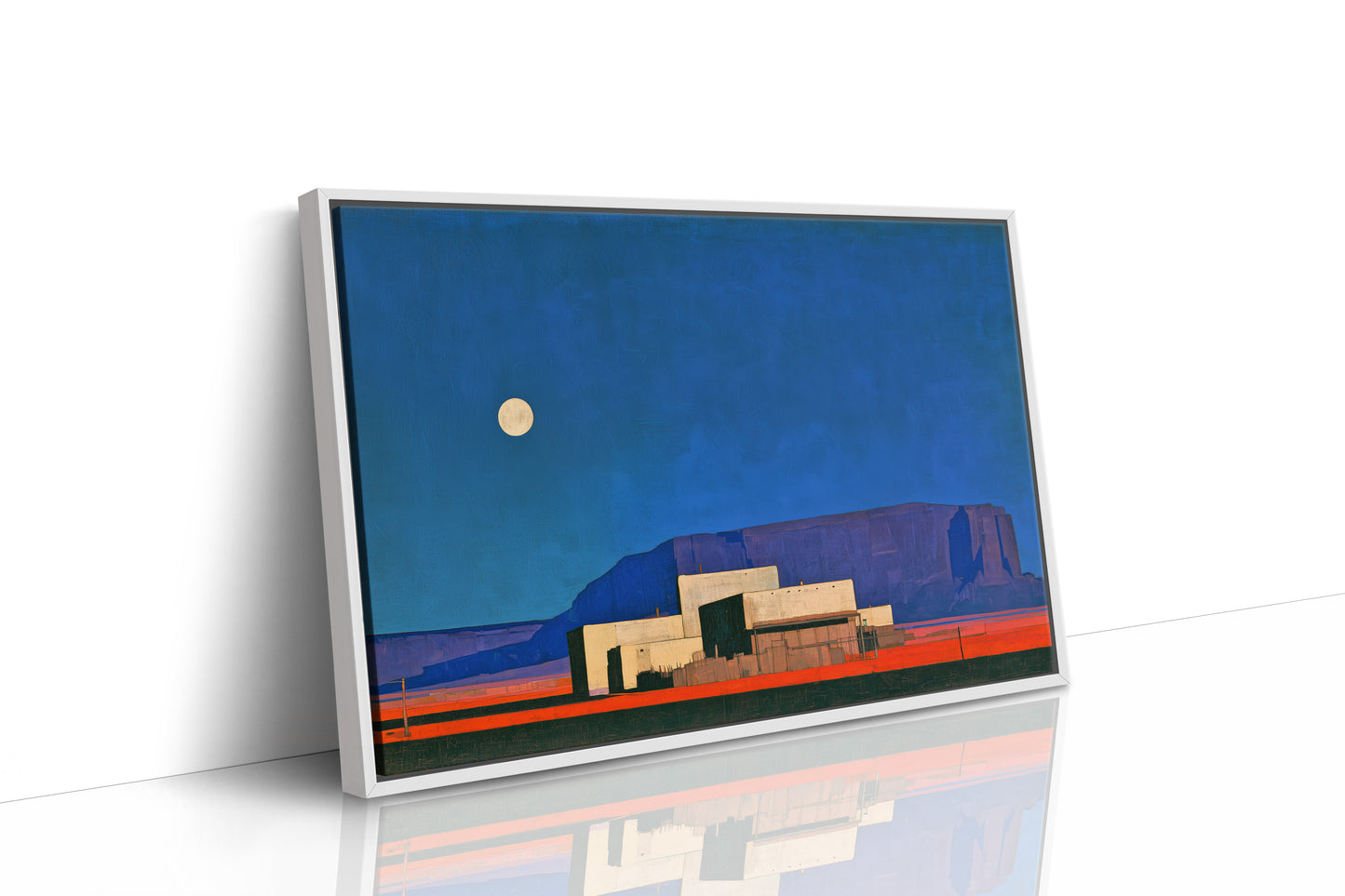 Moonrise Over The Pueblo