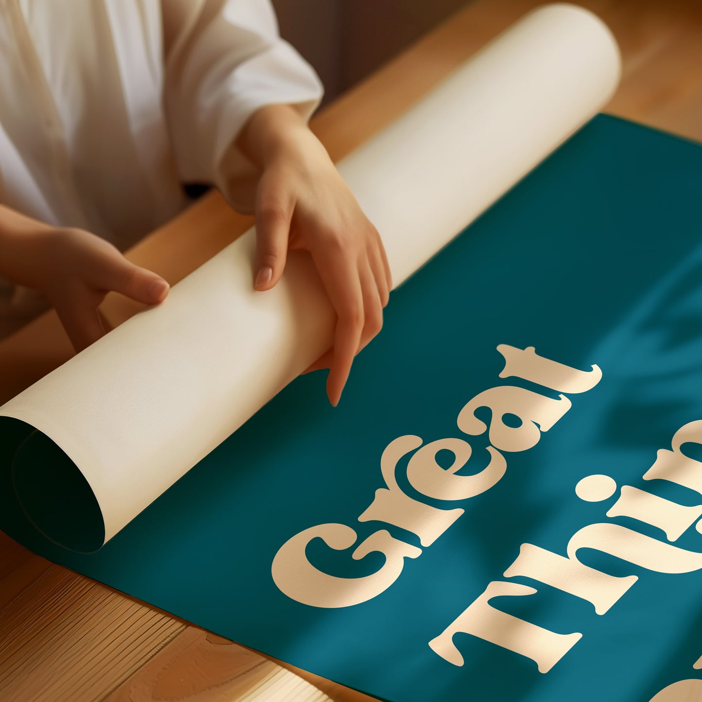 Teal Waters Hold Tomorrow's Hope