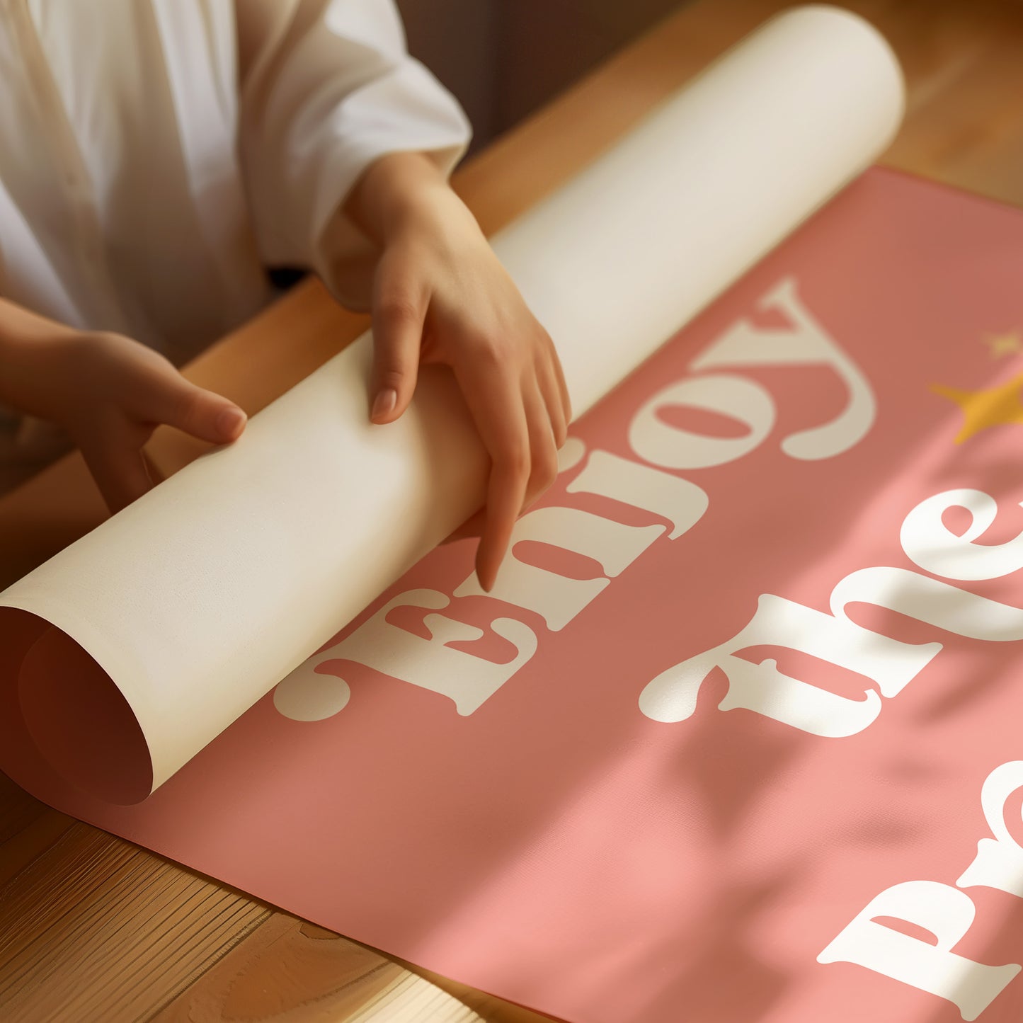 Coral Skies Carry Simple Wisdom