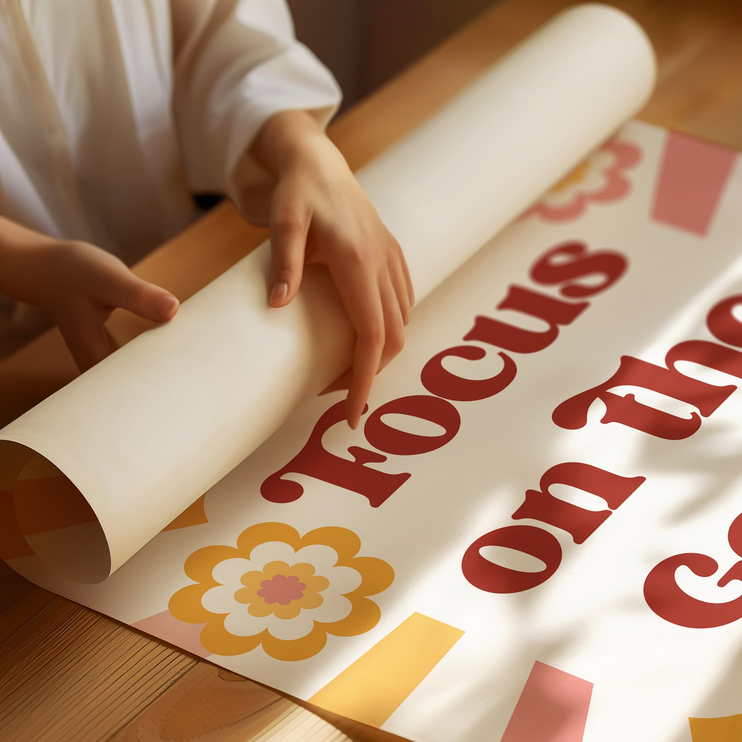 Sunshine Blooms Between The Lines