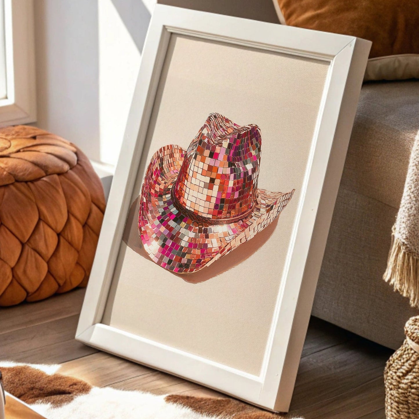 Disco Meets Desert At Sunset