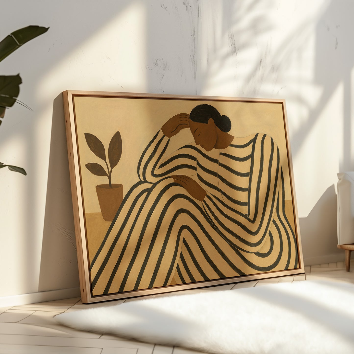 Striped Silence and Stillness