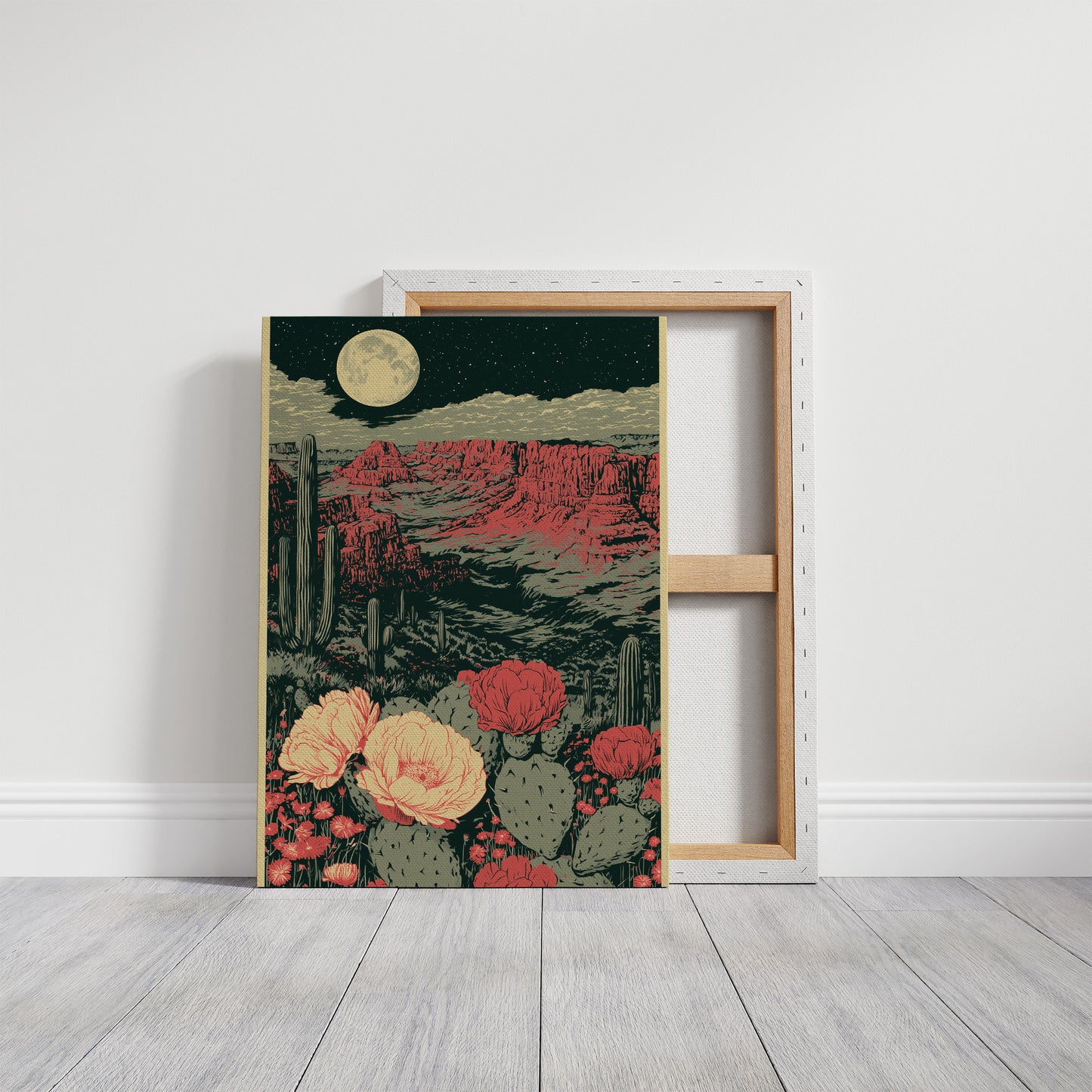 Desert Bloom at Midnight