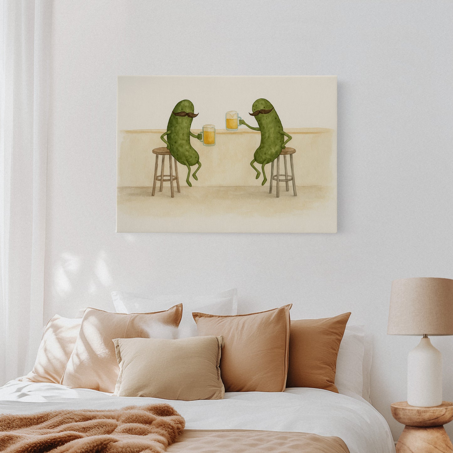 Pickles with Pints and Mustaches