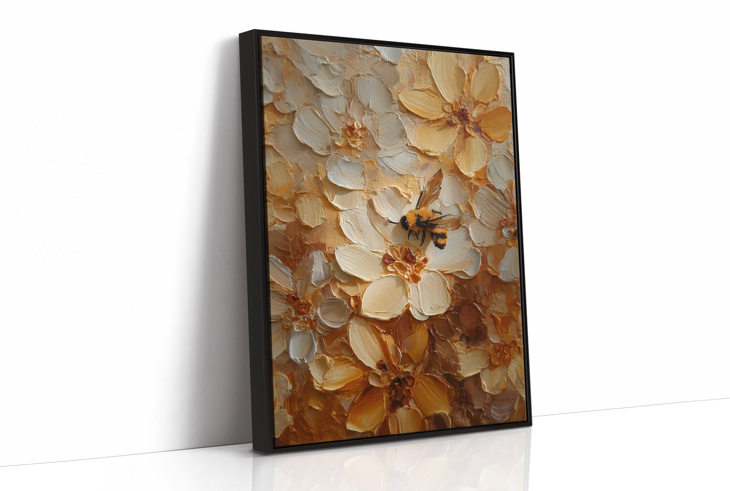 Honey Gatherer's Textured Paradise