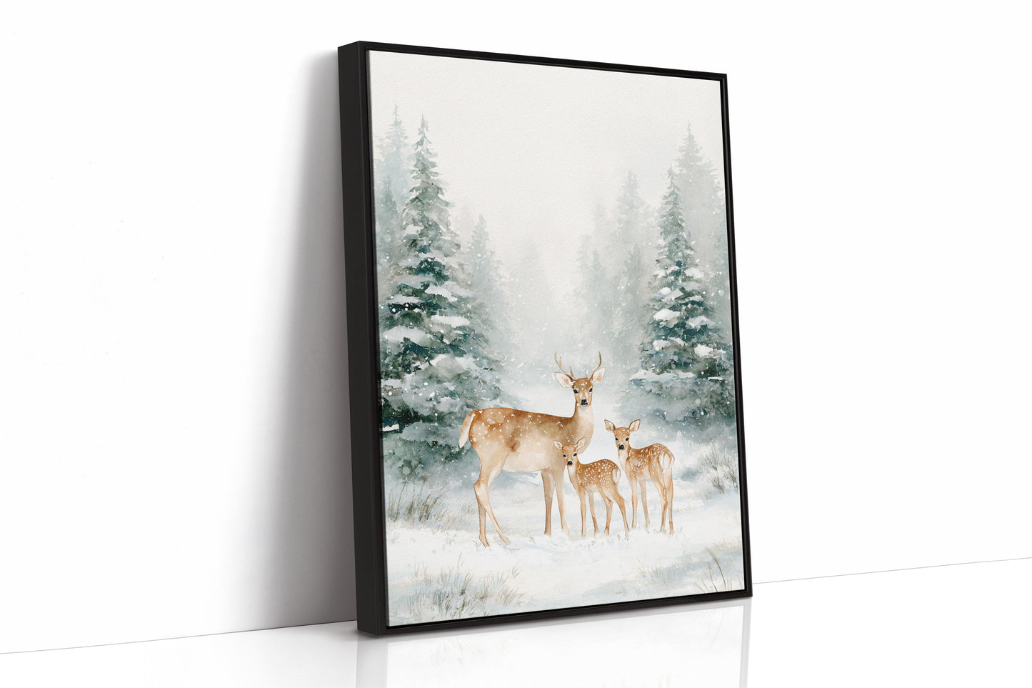 Beneath The Snowfall's Gentle Caress
