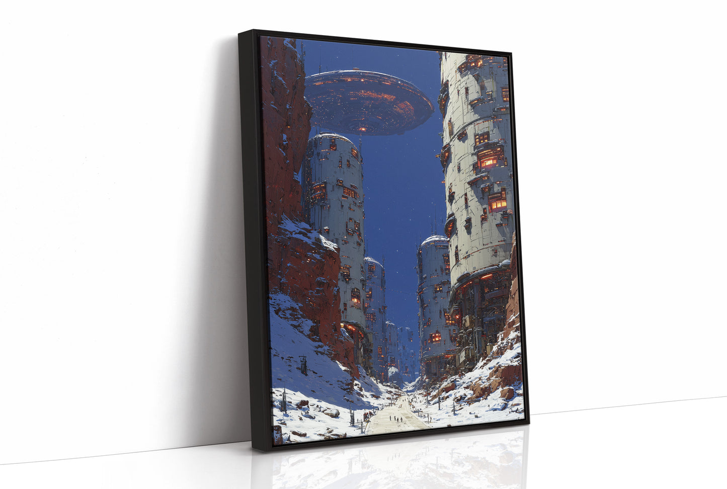 Winter on an Unmapped World