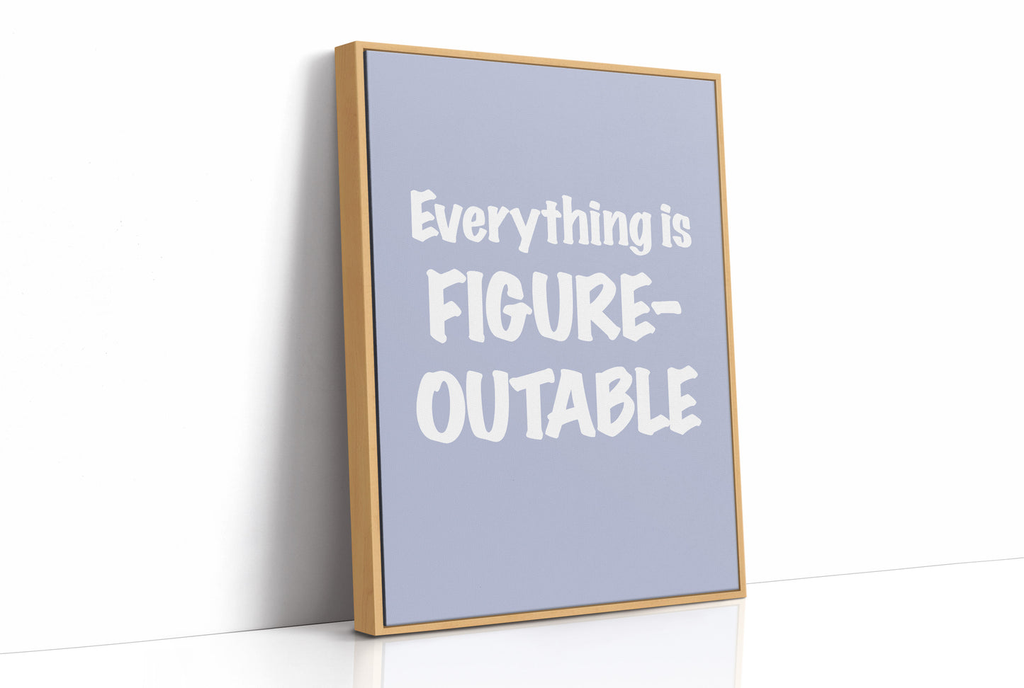 Figureoutable in Periwinkle