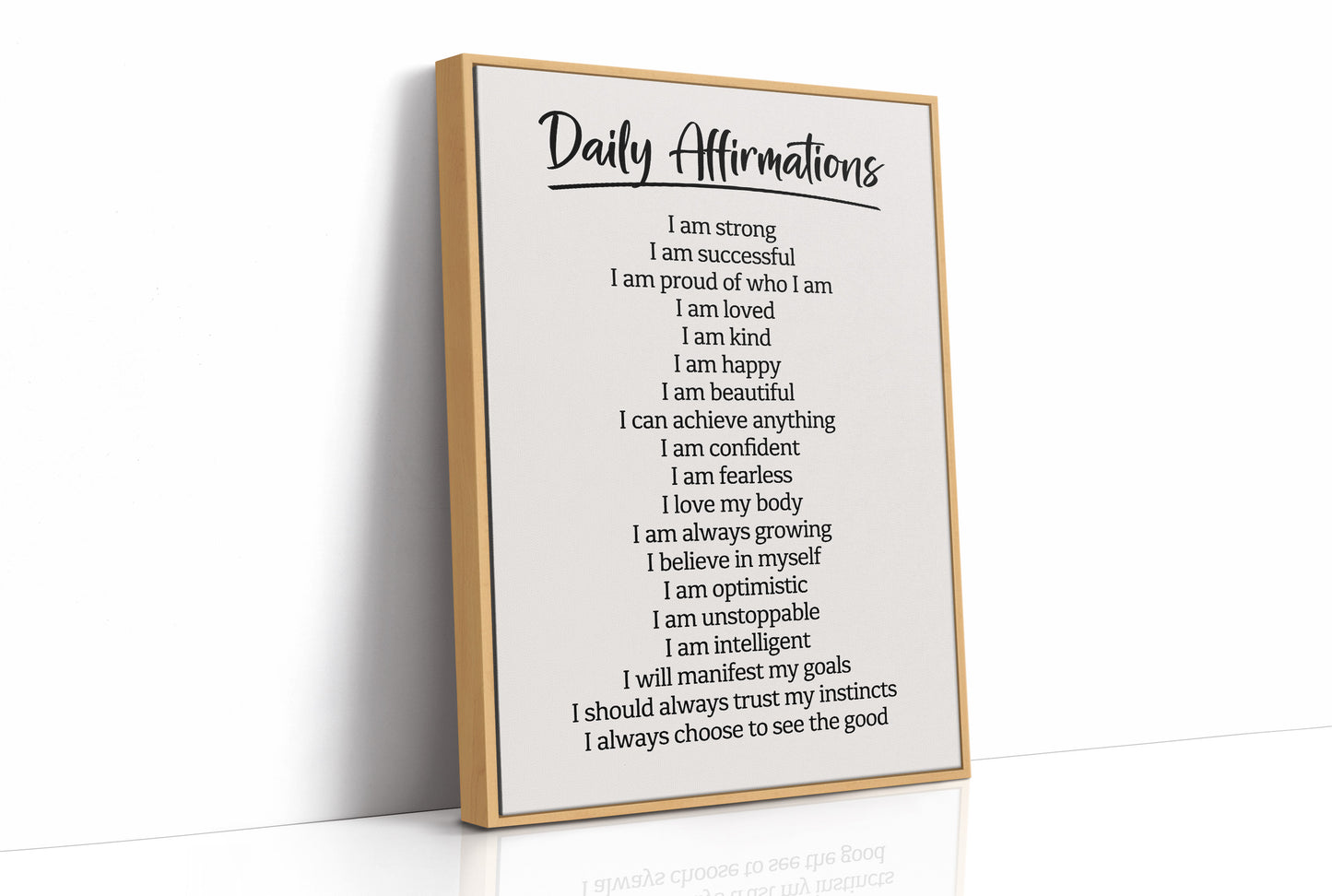 Daily Affirmations For Positive Living