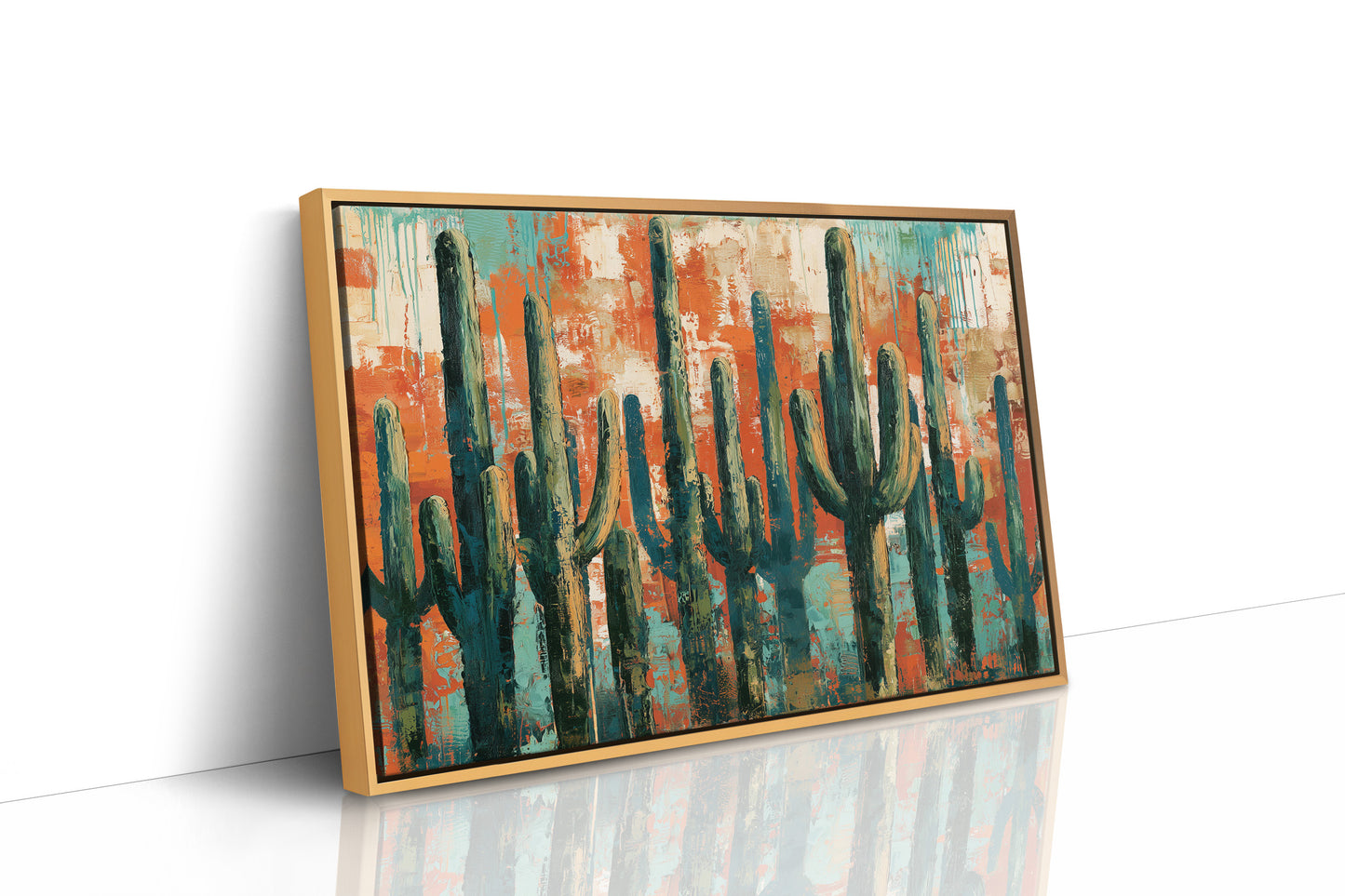Saguaro Grove Abstraction