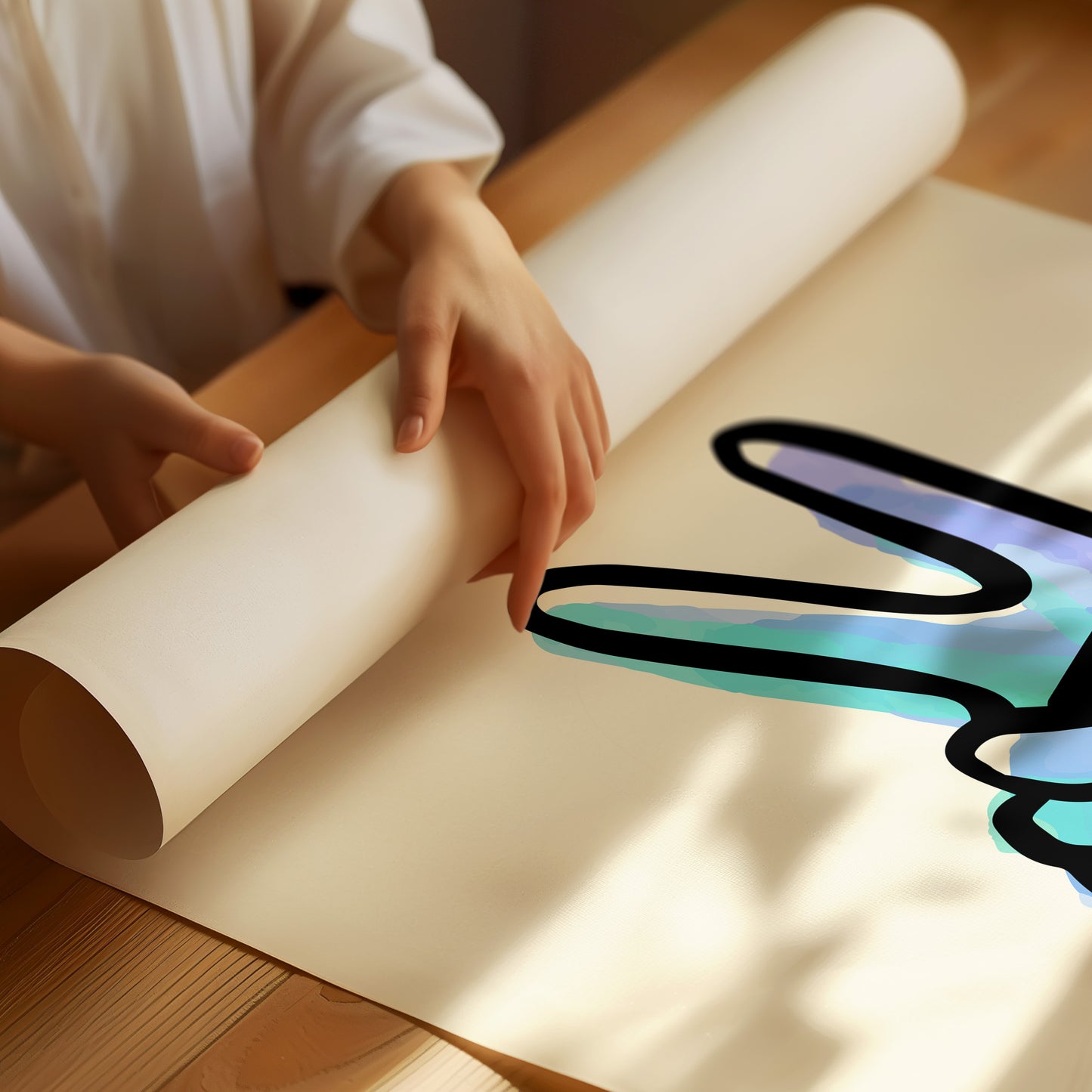 Peace Signs Paint Summer Skies