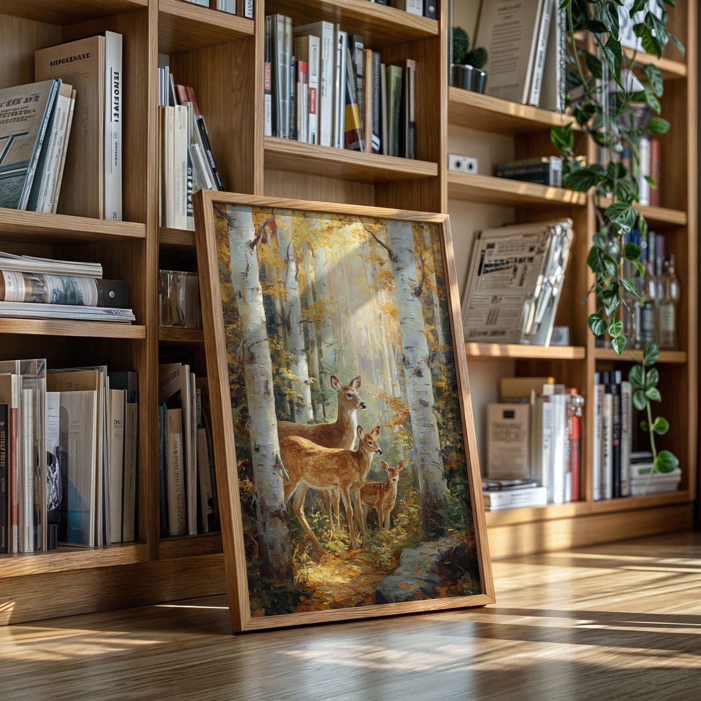 Sunlit Aspen Path Guides Family Home