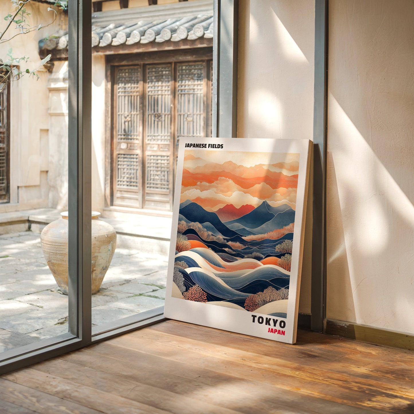 Japanese Fields – A Landscape in Motion