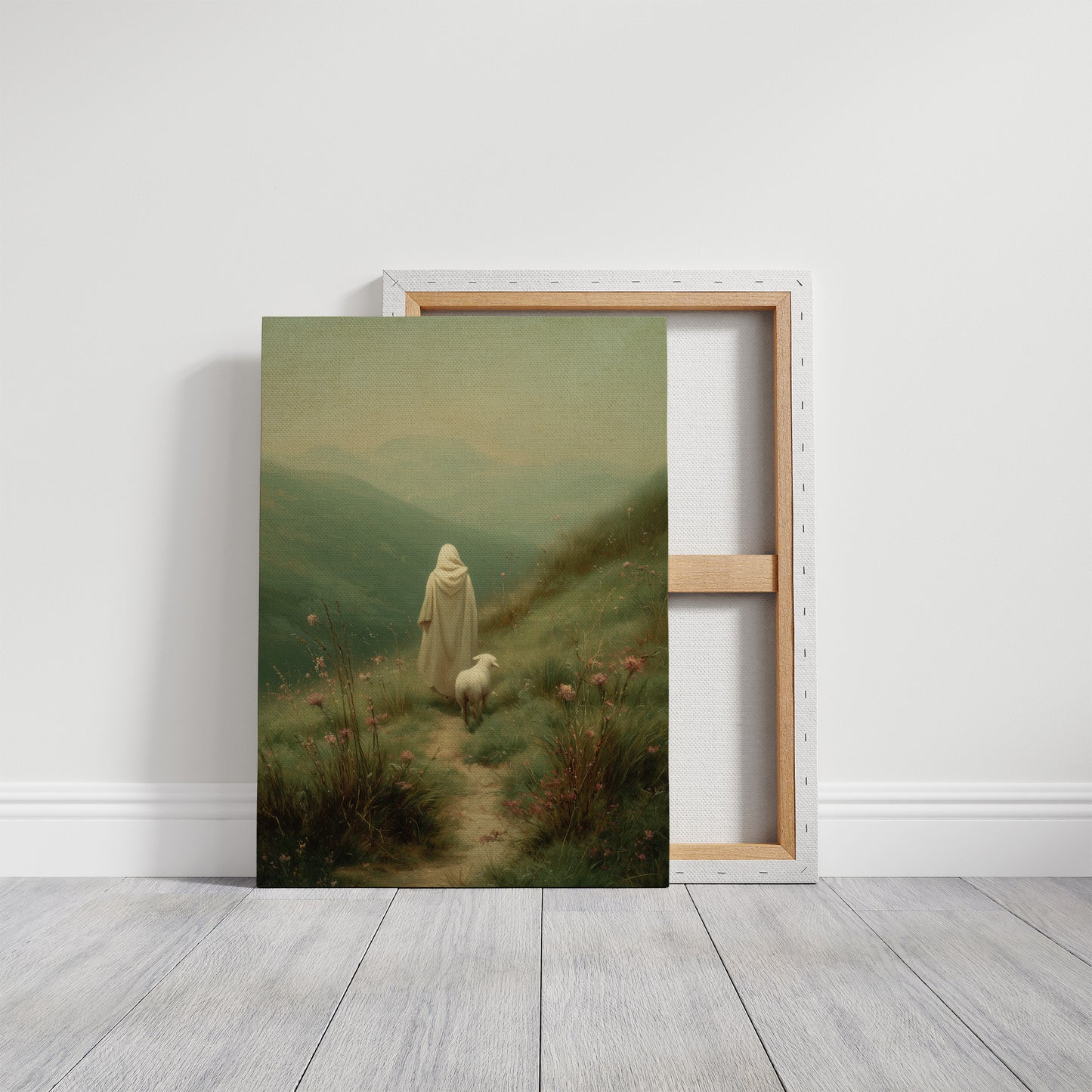 Valley Pilgrim Walks Eternal Path