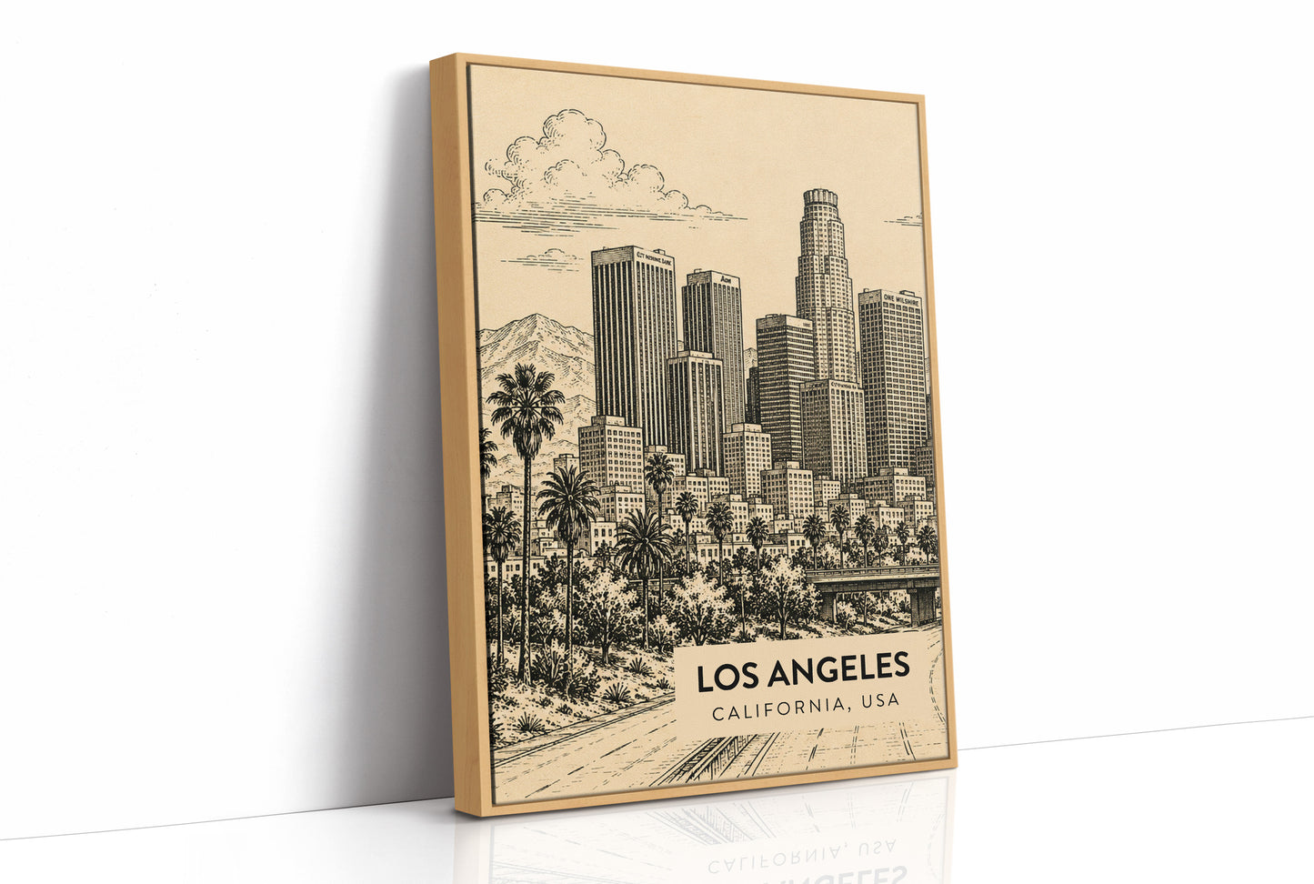 Palms Against the Skyline