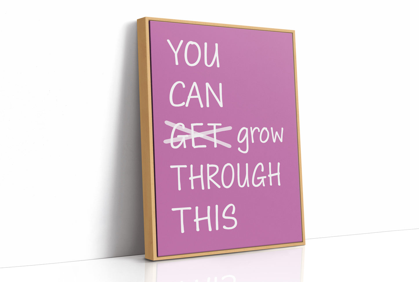 Grow, Not Just Get, Through (Orchid)