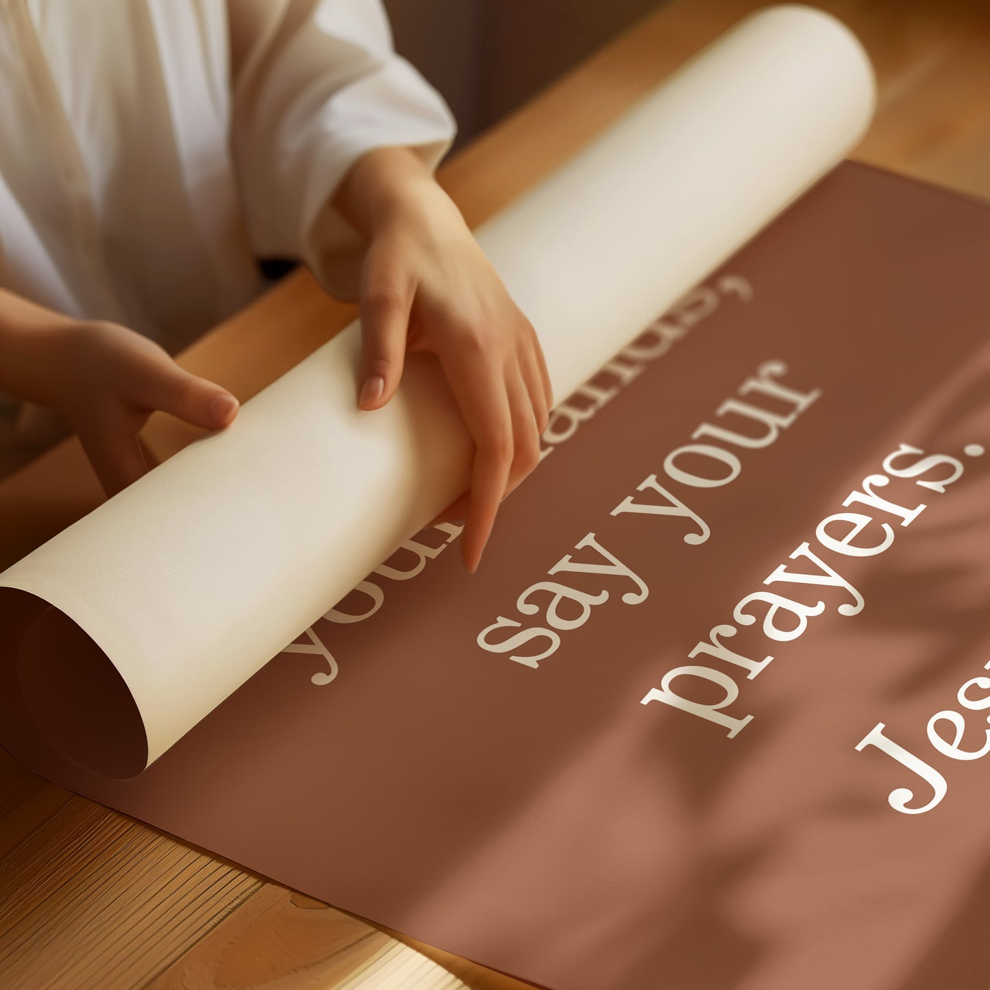 Faith And Soap Keep Hearts Clean