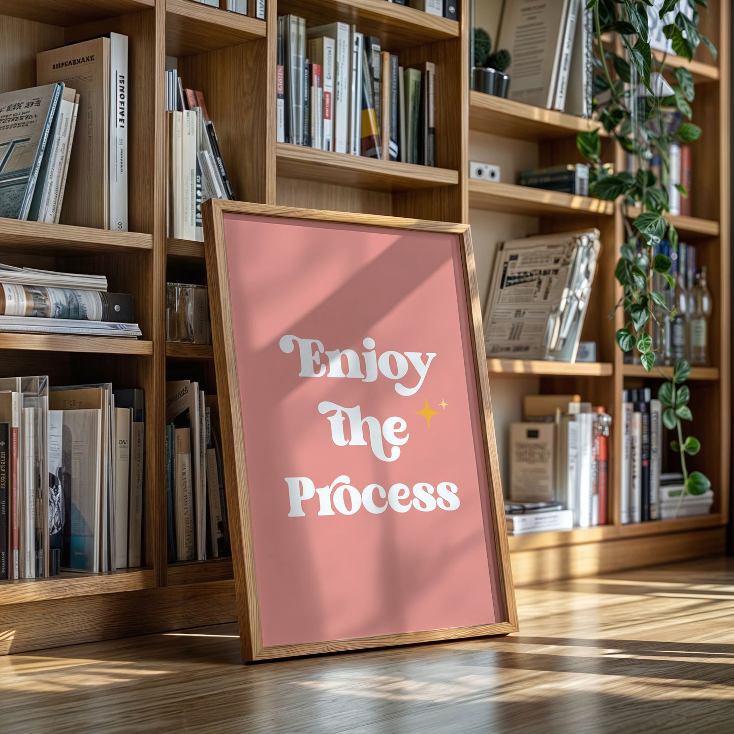 Coral Skies Carry Simple Wisdom