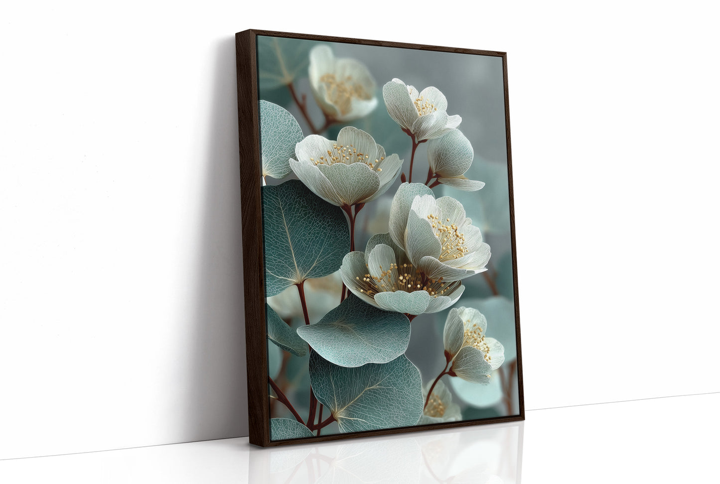 Sage Blossoms, Veined and Fine