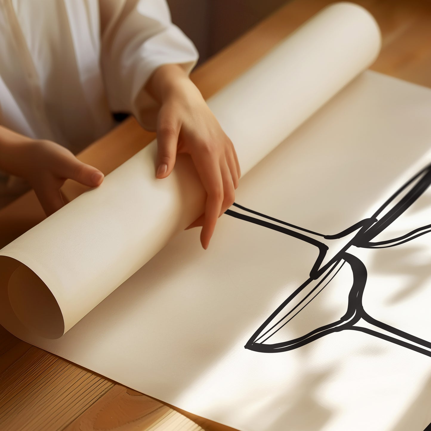 Champagne Tower Draws Midnight Maps