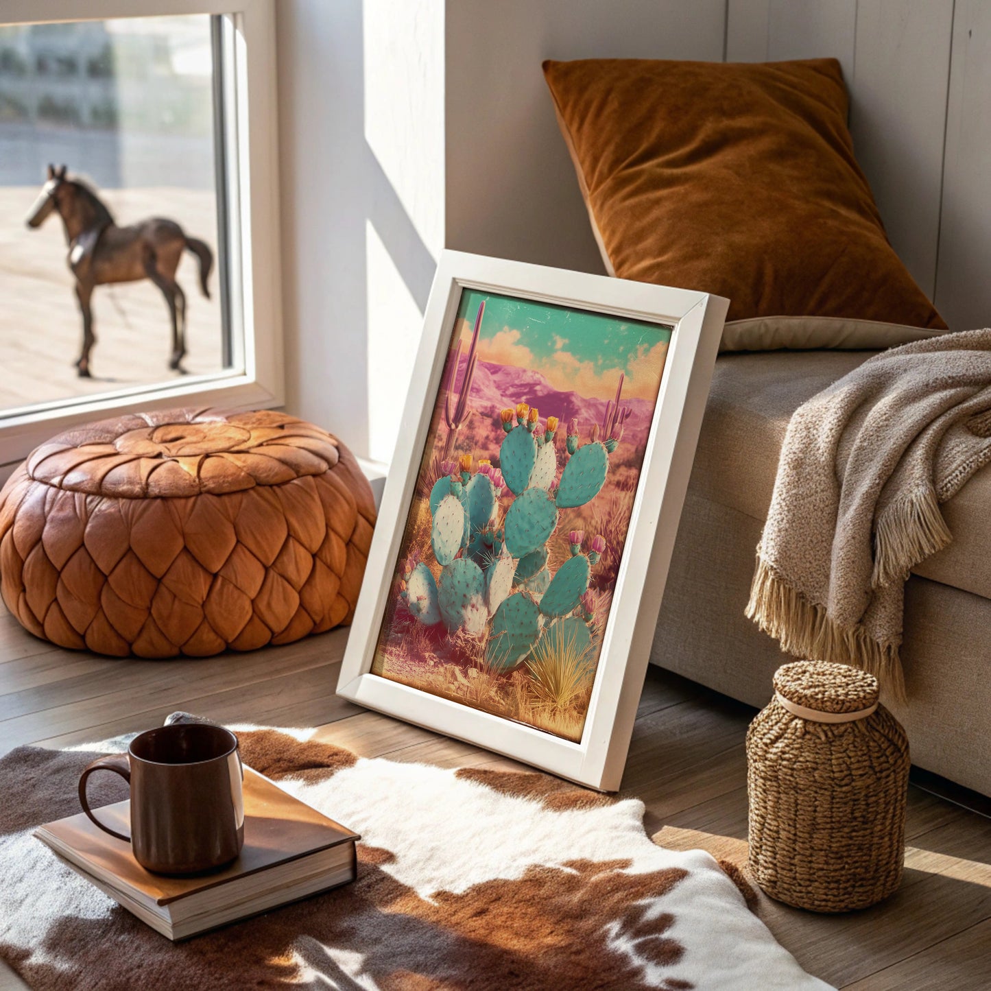 Turquoise Tales From Desert Dawn