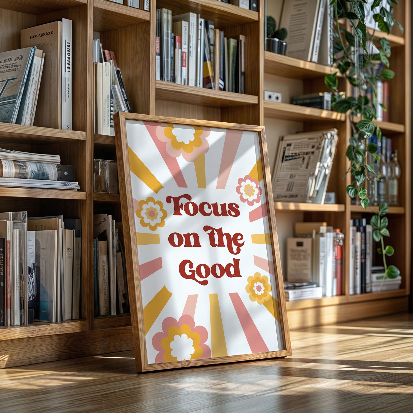 Sunshine Blooms Between The Lines