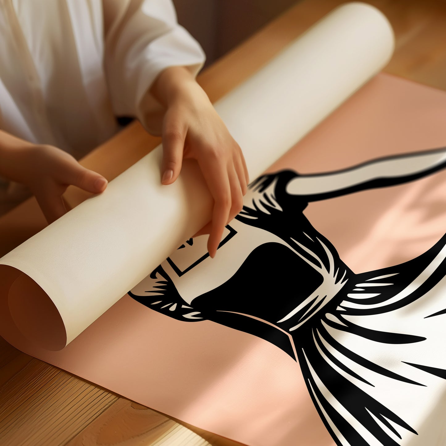 Twirling Through Peach Summer Memories