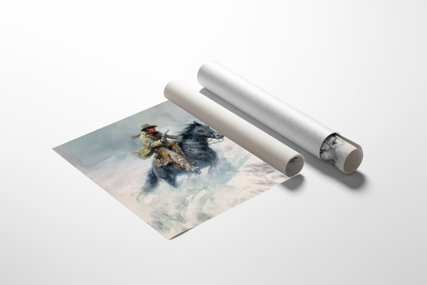 Wild Chase Through Winter Storm