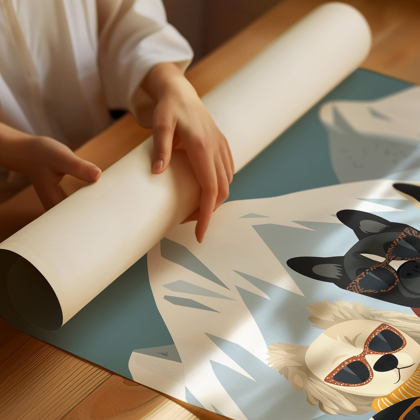 Mountain Dogs Rock Their Alps Ski