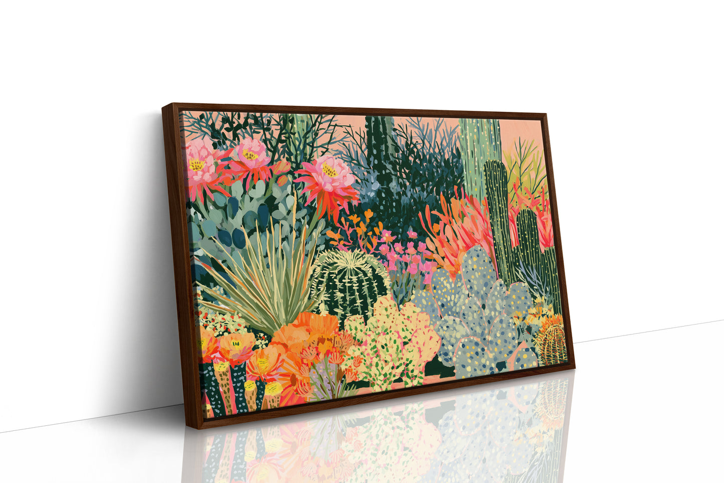 Blooming Cactus Garden