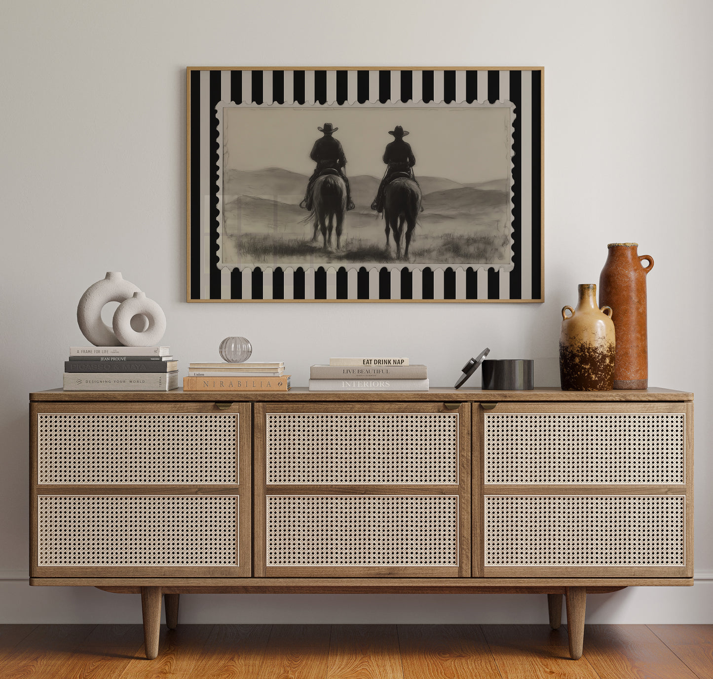 Morning Dust Carries Ranch Tales West