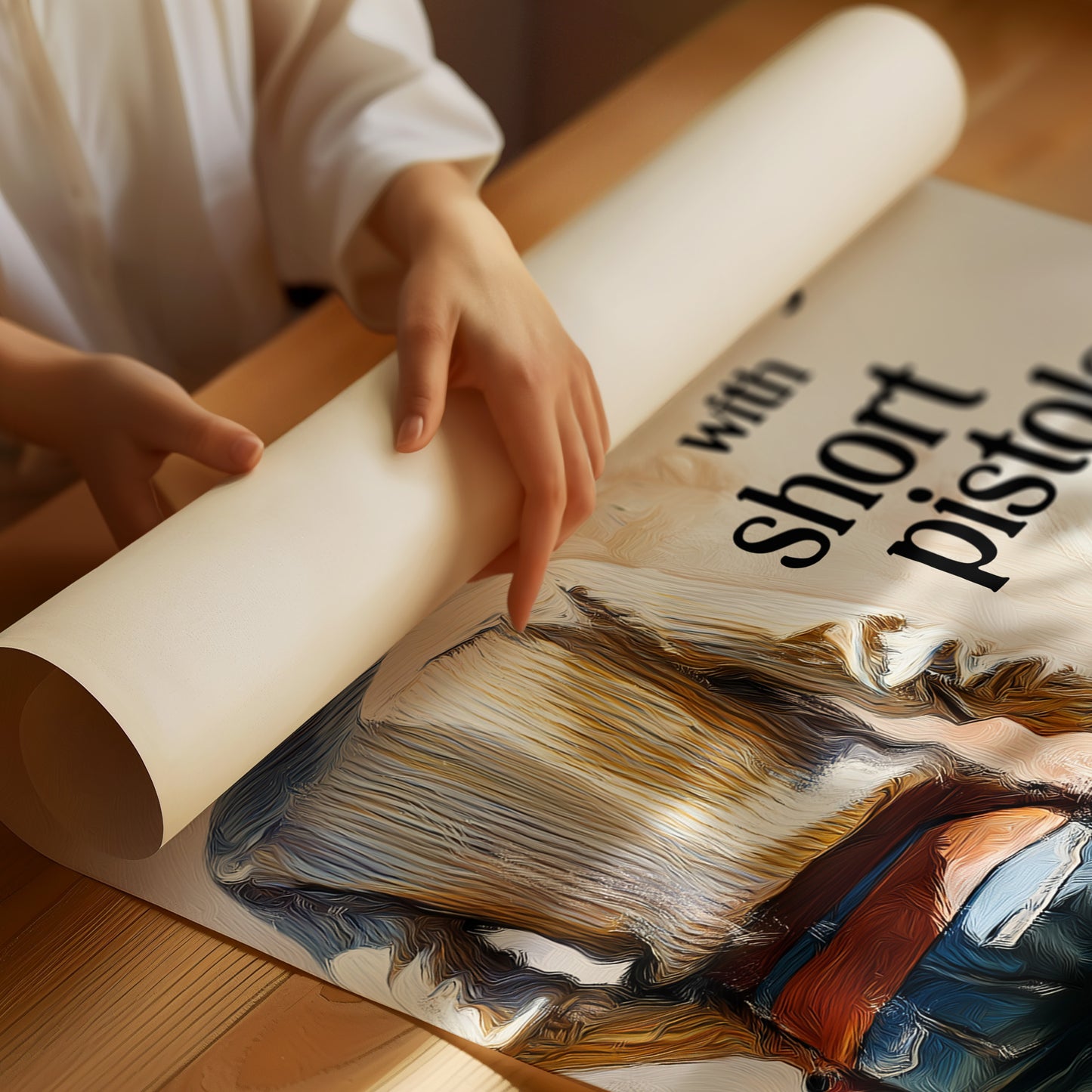 Giddy Up Partner Cowboy Print