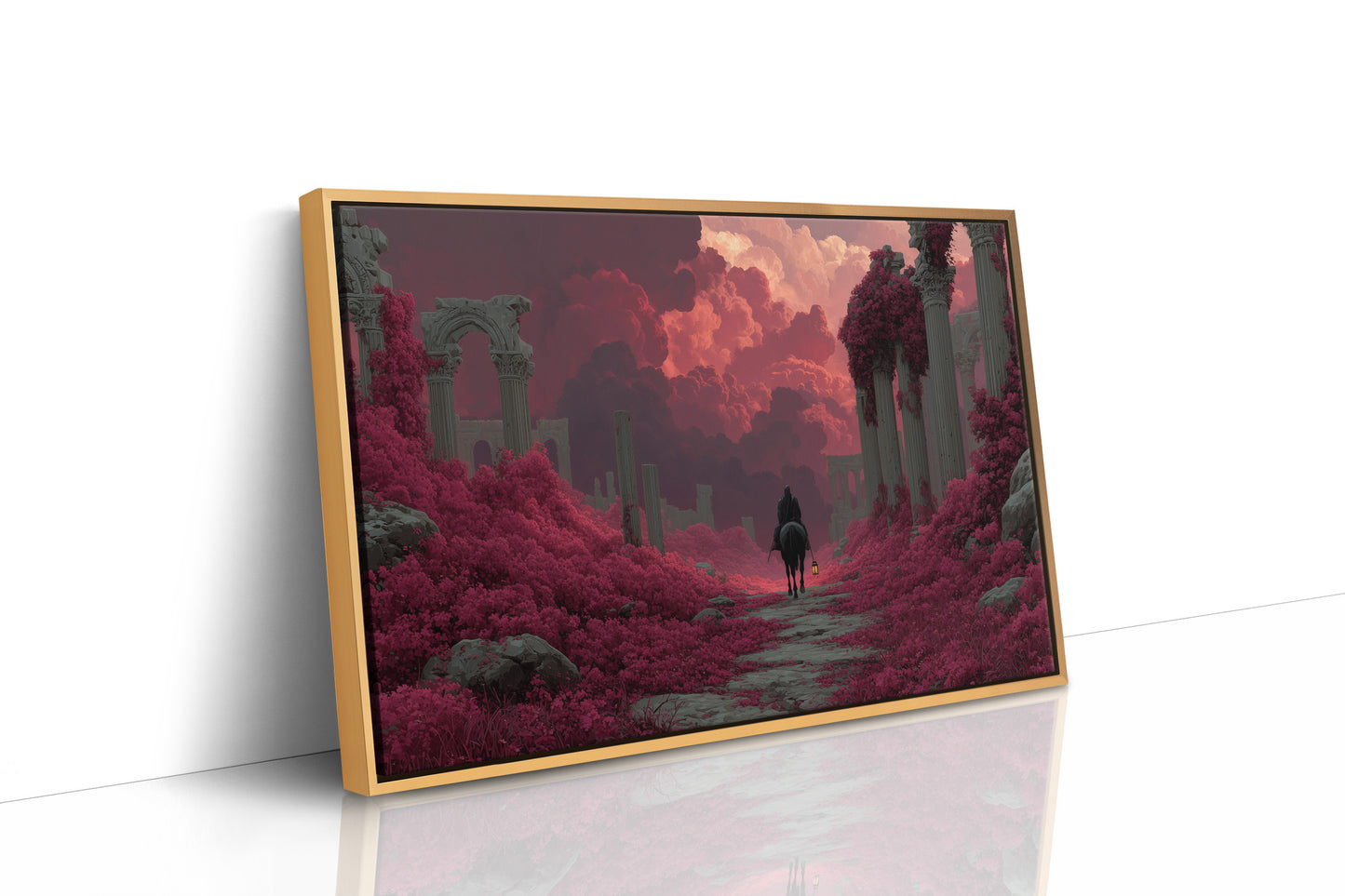 Rider Through the Crimson Ruins