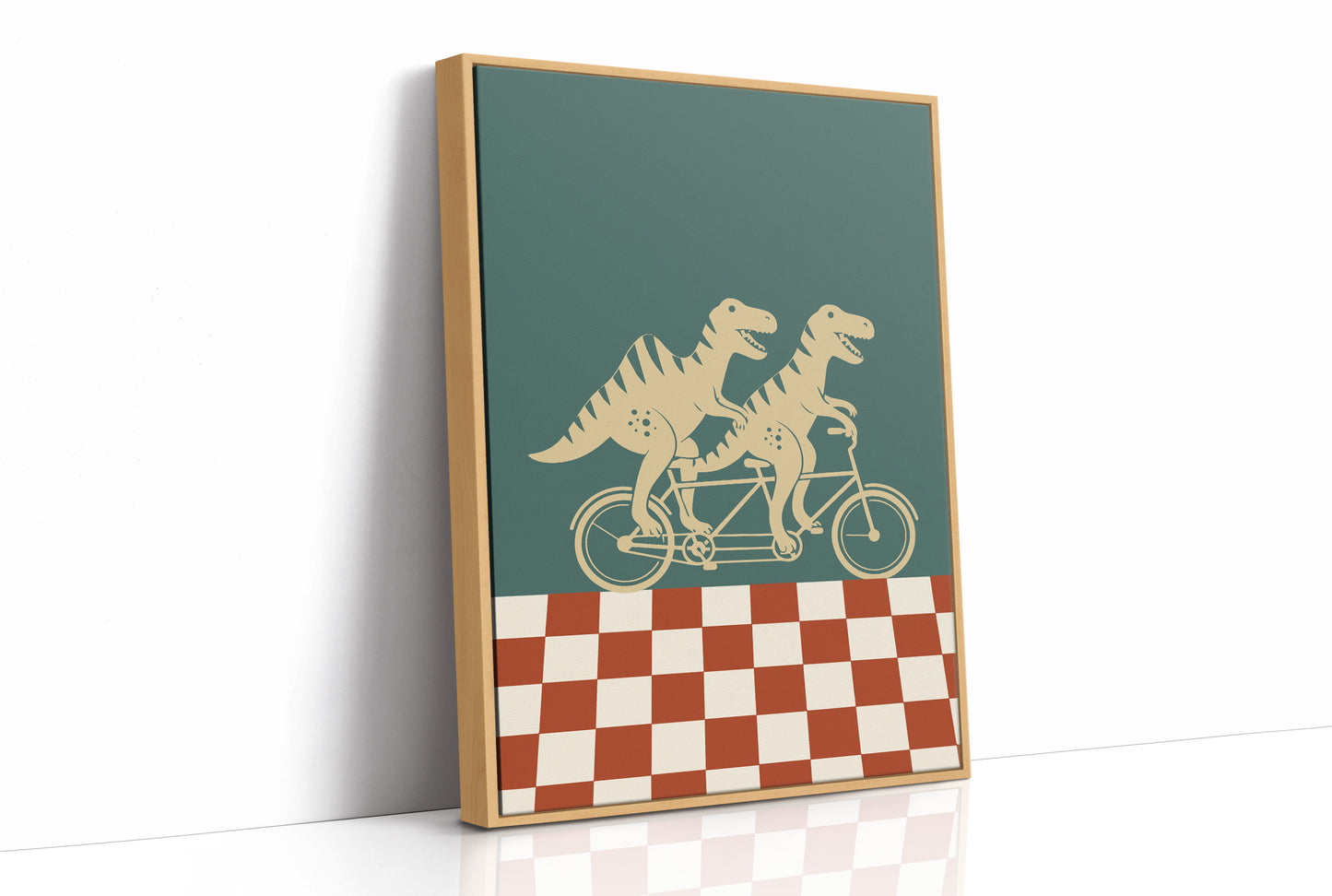 Two Rexes, One Bicycle
